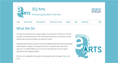 Desktop Screenshot of eq-arts.org